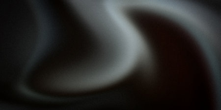 Dark glowy mysterious gray black wide background. Blurred pattern with noise effect. Grainy website banner, desktop, template, digital gradient. Vintage style Christmas, New Year, Valentine, Easterの写真素材