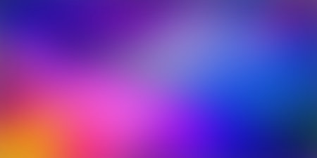 Multicolor blurred abstract ultrawide modern technological dark mix blue pink yellow orange purple...