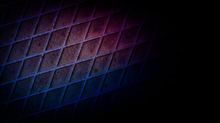 A vibrant 4K background with a blend of purple, blue, and red hues, featuring a textured surface....