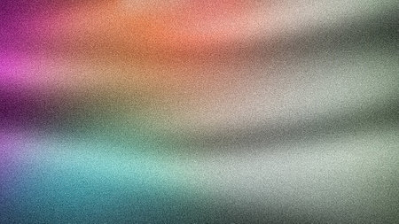 abstract colorful background with some smooth lines in it and some spots on itの写真素材