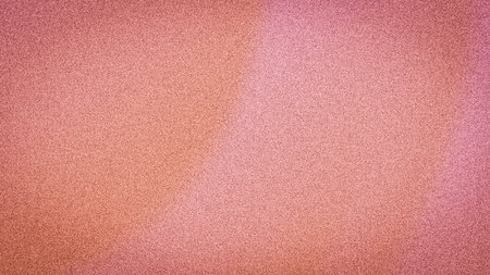 Abstract gradient with soft transitions of warm orange and pink hues, featuring a grainy texture...