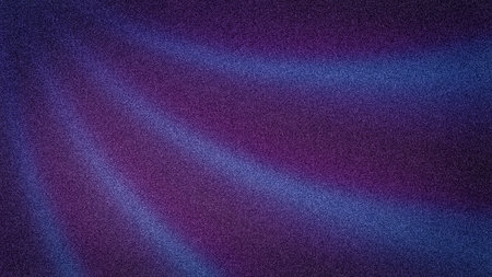 Atmospheric 4K abstract background with dramatic light rays in sapphire blue on a deep purple/indigo...