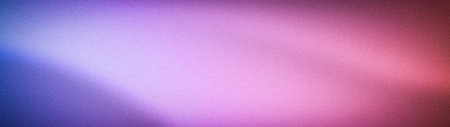 Abstract grainy background with purple and blue gradients for wide banner wallpaper