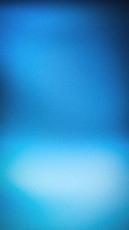 Deep blue and bright cyan grainy gradient background with abstract vertical tech aesthetic