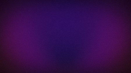 Vibrant grainy gradient background with dark purple and deep blue neon lighting effects