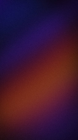 Dark moody grainy gradient background with deep blue and warm orange tones