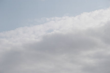 Calm Setting: A Tranquil Gray Sky