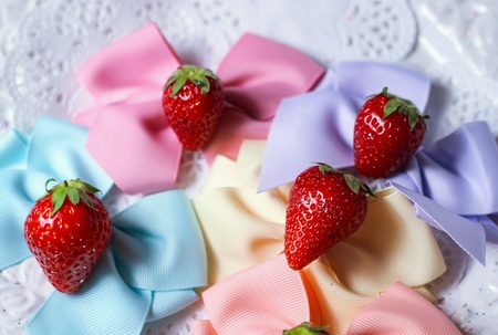 Strawberry ribbonの素材