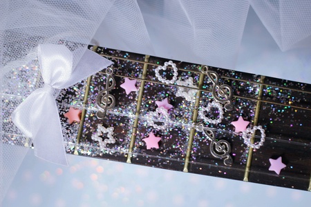 Cute girly guitarの素材
