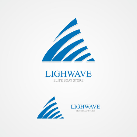 Vector design element with business card template.のイラスト素材