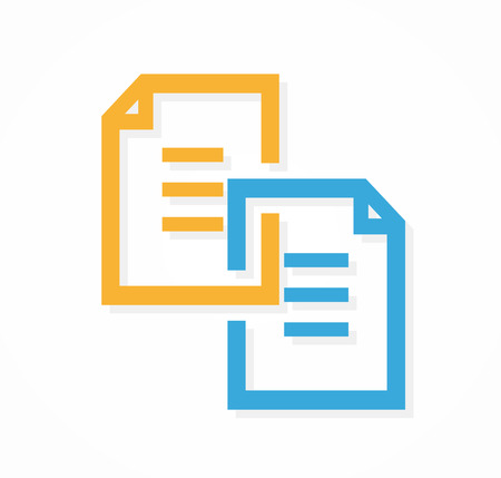 Vector design element with business card template.のイラスト素材