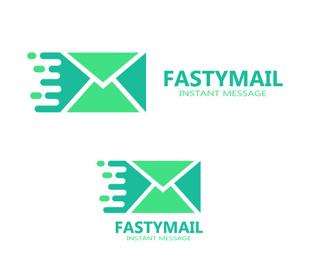 Vector logo design element with business card template.のイラスト素材