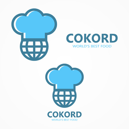 Vector design element with business card template.のイラスト素材