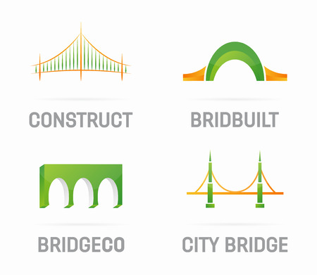 Vector logo or icon design element for companiesのイラスト素材