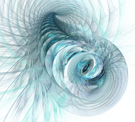 An abstract computer generated modern fractal design. Abstract fractal color texture. Digital art. Abstract Form & Colors. Abstract fractal element for your design.の写真素材