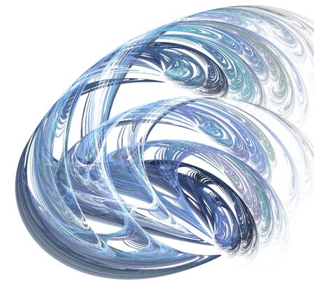 An abstract computer generated modern fractal design. Abstract fractal color texture. Digital art....