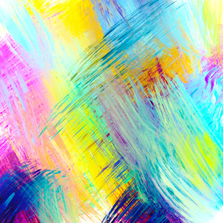 Abstract colorful art background. Digital art.の写真素材