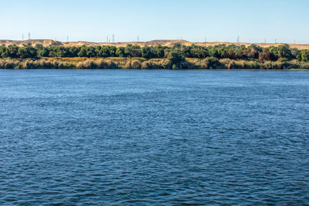 Experience the Legacy of the Nile, a living heritage that has captivated humanity for millennia. Navigate this sacred river and discover the history and culture of Egypt.の写真素材