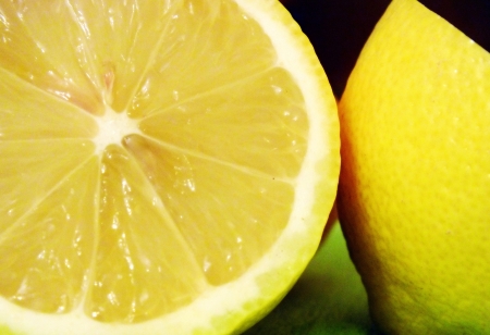 Fresh lemonsの写真素材