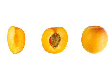 Apricots isolated on white background
の写真素材