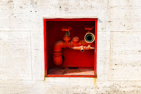Red hydrant fire detail prevention system