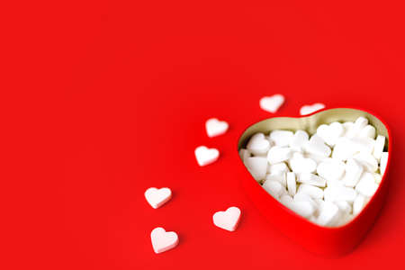 Heart shaped sweet candies, Sweet heart