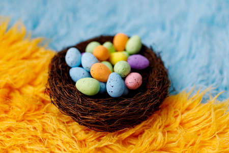 Ukraine Easter Egg, National flag egg.
