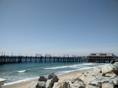 Building at seasideのeditorial素材