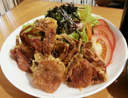 Soft Shell Crab Salad の素材