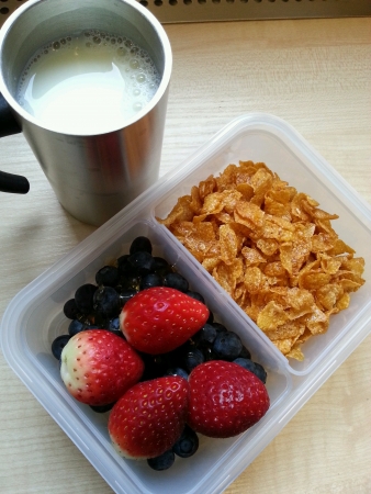 Breakfast.