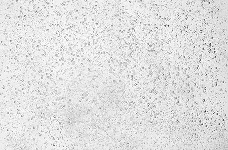 texture air bubble in carbonated water on white backgroundの写真素材