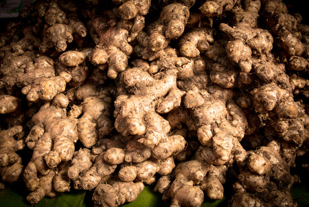 a group of Thai hot ginger root