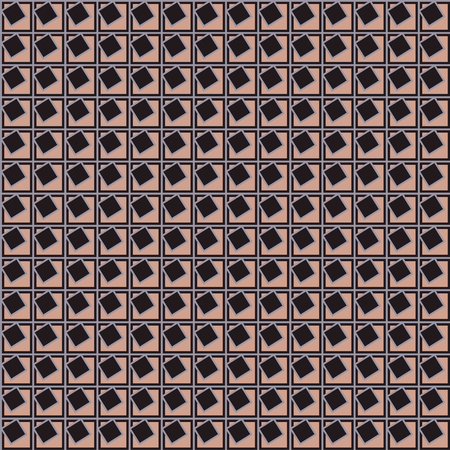 seamless geometric pattern with black squares
