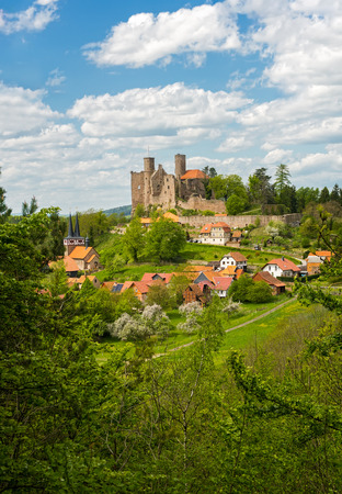 German landscape  castle ruinの写真素材