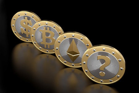Cryptocurrency - What is the next BIG thing - 3D Rendering