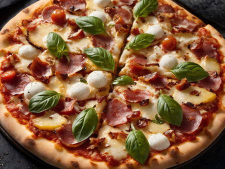 Delicious fresh pizzaの素材