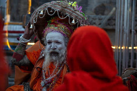 Kedarnath Uttarakhand India - Devotees visiting Kedarnath temple  a Hindu temple (shrine) dedicated to Lord Shiva.のeditorial素材