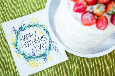 Mothers Day cardの写真素材