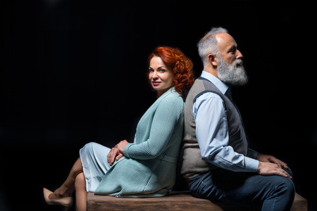 Beautiful mature coupleの写真素材