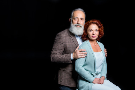 Beautiful mature coupleの写真素材