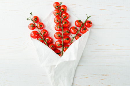 Fresh ripe tomatoesの写真素材