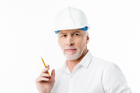 Mature male architectの写真素材