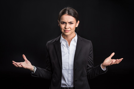 Attractive young businesswomanの写真素材