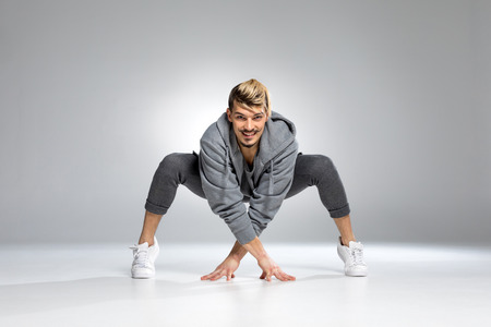 Young dancer posing