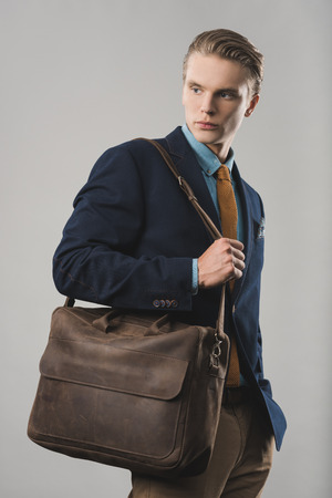 handsome young businessmanの写真素材