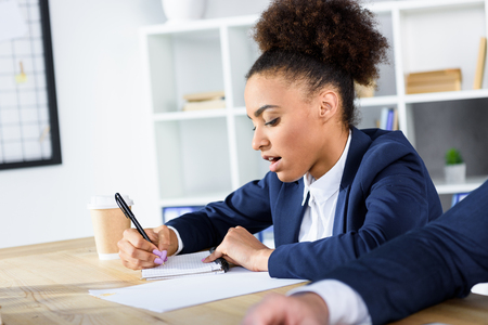 african american businesswomanの写真素材