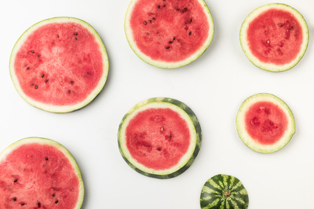 watermelon slices background