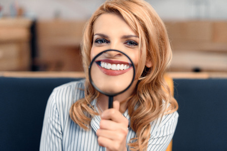 magnifierの写真素材