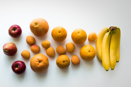 fresh sweet fruitsの写真素材
