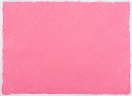 pink paper texture isolated on whiteの写真素材